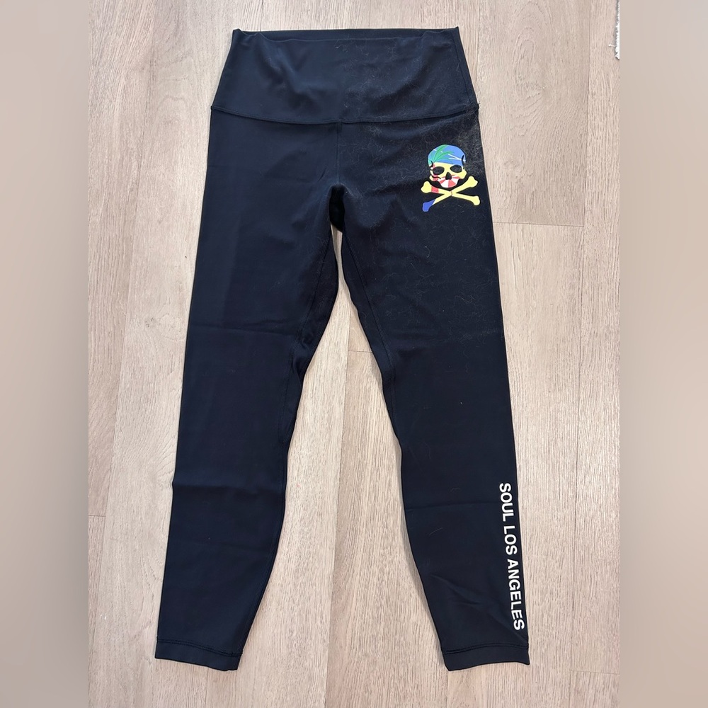 Lululemon X Soul Cycle Los Angeles Black Leggings